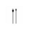 Дата кабель USB 2.0 AM to Micro 5P 1.0m 2.1A black XO (NB36-M-1-BK) изображение 2