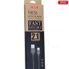 Дата кабель USB 2.0 AM to Micro 5P 1.0m 2.1A black XO (NB36-M-1-BK) изображение 3