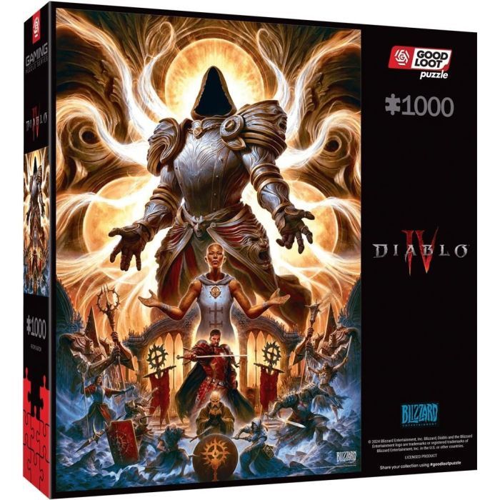 Пазл GoodLoot Diablo IV Inarius. The Father 1000 эл. (5908305247326) изображение 4