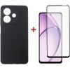 Чохол до мобільного телефона Dengos Carbon + glass Oppo A40m/A40 Black (DG-KM-159)