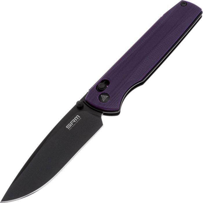 Нож SRM Terrier, D2, G10, фіолетовий (258L-GN)