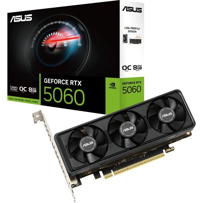 Видеокарта ASUS GeForce RTX5060 8Gb LP BRK OC (RTX5060-O8G-LP-BRK) изображение 11