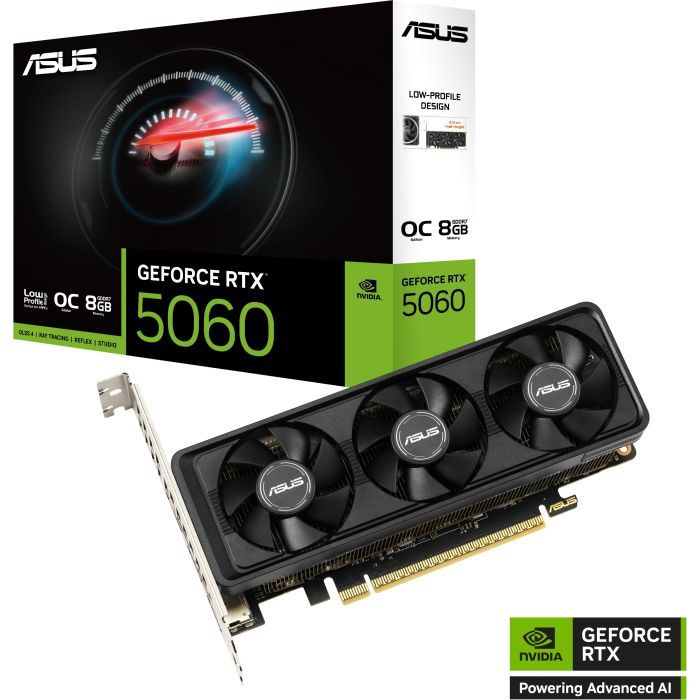 Видеокарта ASUS GeForce RTX5060 8Gb LP BRK OC (RTX5060-O8G-LP-BRK) изображение 12