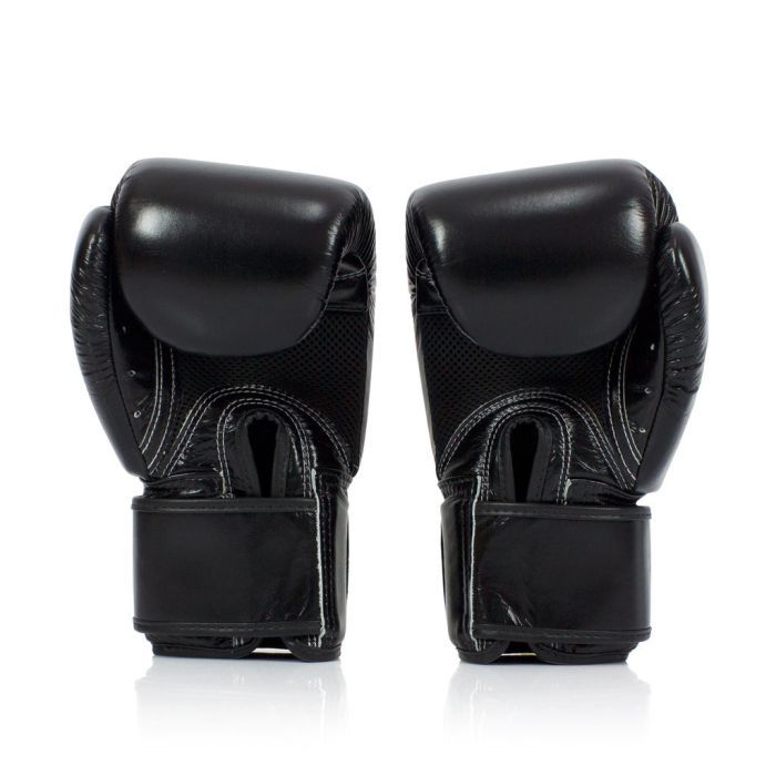 Боксерские перчатки Fairtex BGV1 Black 16 унцій (бинти в комплекті) (BGV1_16oz_Black) изображение 4
