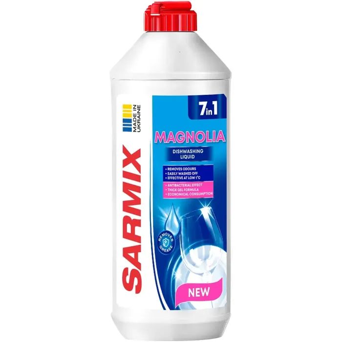 Средство для ручного мытья посуды Sarmix Magnolia 500 мл (4820268103710)
