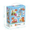 Пазл DoDo 4 в 1 Baby puzzle. Транспорт (300685) зображення 4