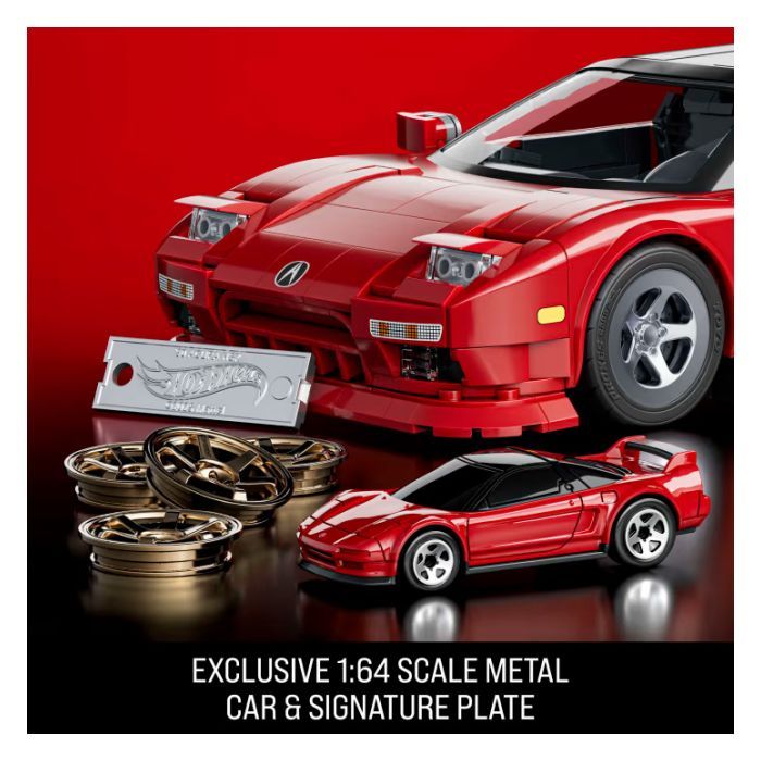 Конструктор Mattel Brick Shop Hot Wheels Elite Acura 876 деталей (JFT17) изображение 4