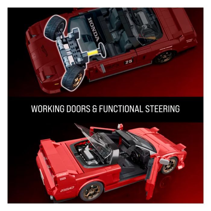 Конструктор Mattel Brick Shop Hot Wheels Elite Acura 876 деталей (JFT17) изображение 5