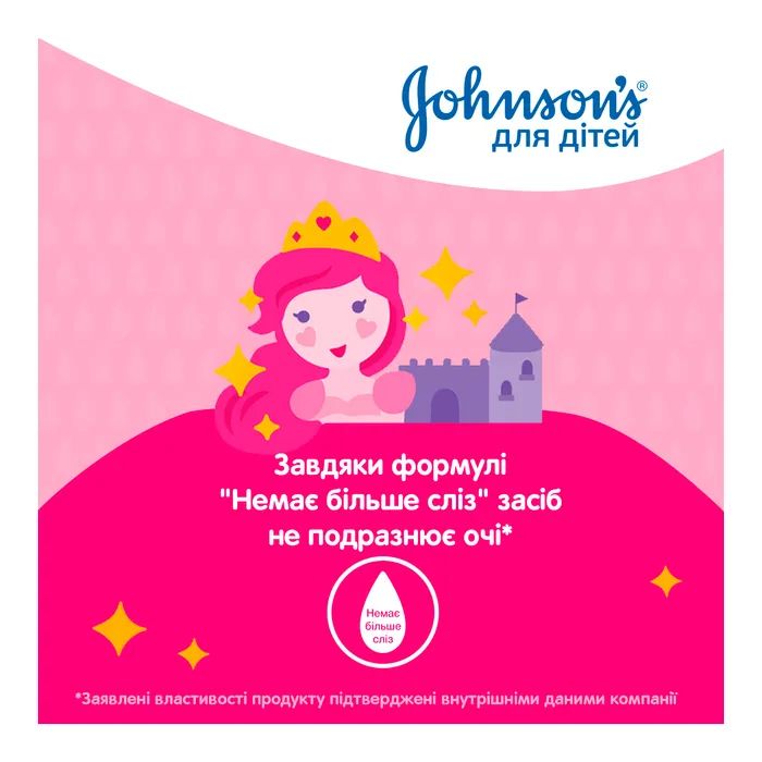Детский шампунь Johnson’s baby Блискучі локони 500 мл (3574669907200) изображение 7