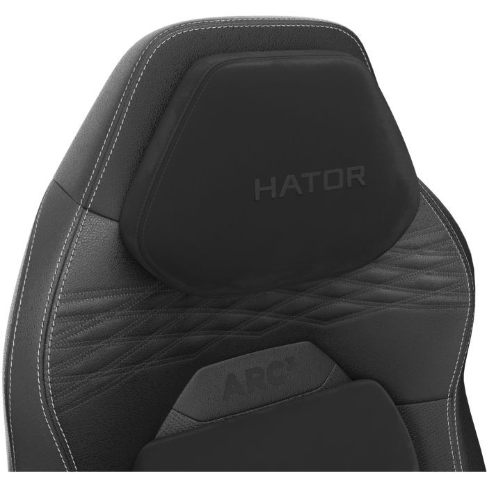 Кресло игровое Hator Arc 3 L PU Black (HTC3400L) изображение 7