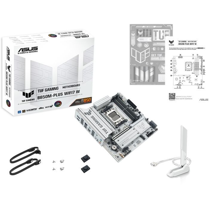 Материнская плата ASUS TUF GAMING B850M-PLUS WIFI7 W изображение 7