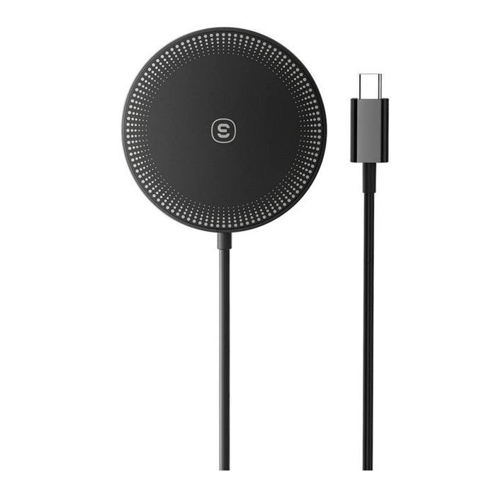 Зарядний пристрій Essager 2-in-1 wireless charger 15W black (EWXCX-CF01-Z)