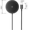 Зарядний пристрій Essager 2-in-1 wireless charger 15W black (EWXCX-CF01-Z) зображення 4