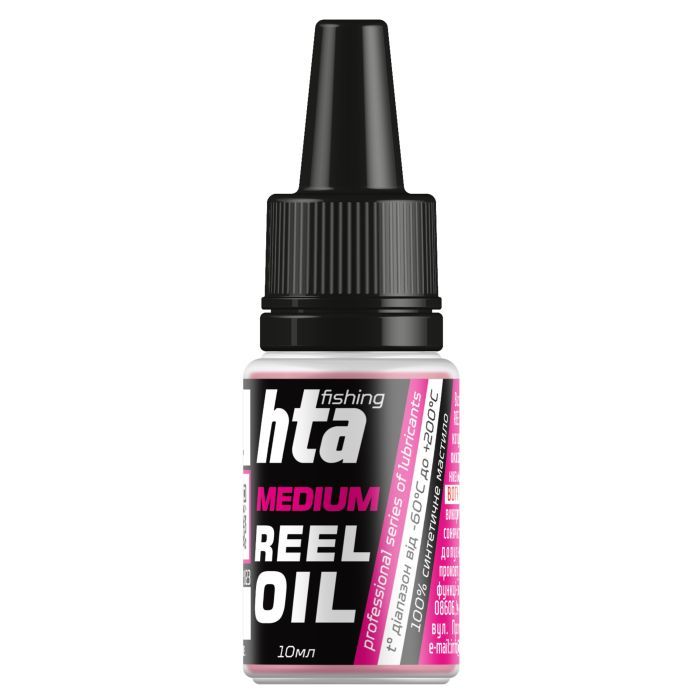 Смазка для рыболовных катушек HTA Синтетичне REEL MEDIUM OIL 10 мл (HTA3031)
