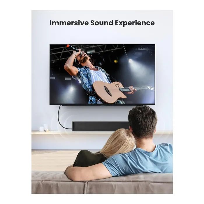 Кабель мультимедийный Optical Toslink 1.5m AV122 black Ugreen (70891) изображение 3