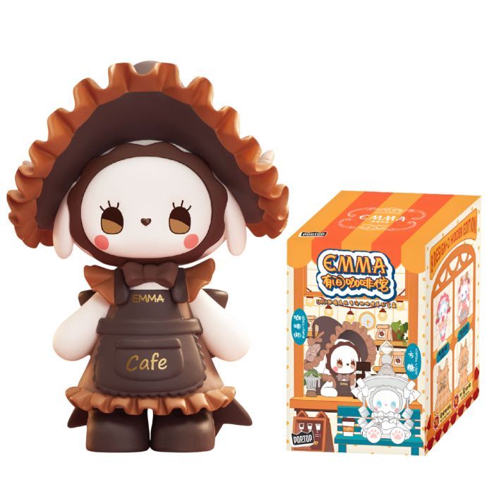 Фигурка Pop Top сюрприз Коллекционная Lucky Emma серии Загадочный лес - Кофейня (MJ-000061)