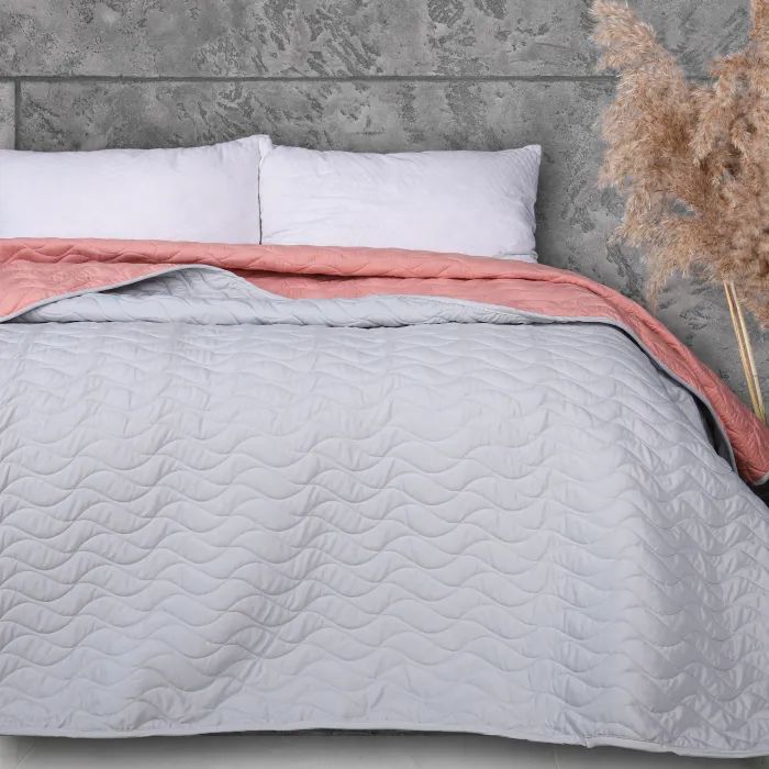 Покривало MirSon Набір Serenity Line №4100 Tenderness (покривало + 2 наволочки) 150х210 см (2200007298266)