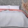 Покривало MirSon Набір Serenity Line №4100 Tenderness (покривало + 2 наволочки) 200х220 см (2200007298280)