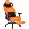 Крісло ігрове GT Racer X-5099 Orange зображення 5