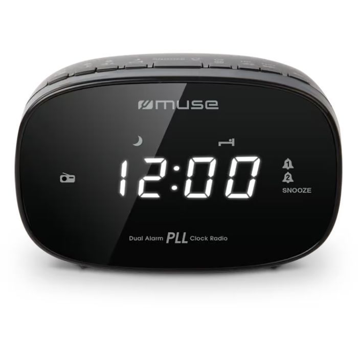 Настільний годинник Muse радіо-годинник (M-155 CR) зображення 2