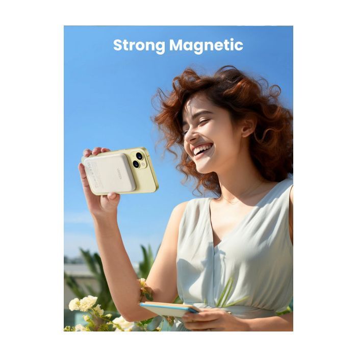 Батарея универсальная UGREEN 5000 mAh 15W Magnetic Wireless USB-C In/Out (PB560) (25207) изображение 4