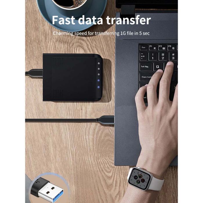 Дата кабель USB 3.0 AM to USB-C 1.5m Cabletime (CA915439) изображение 6