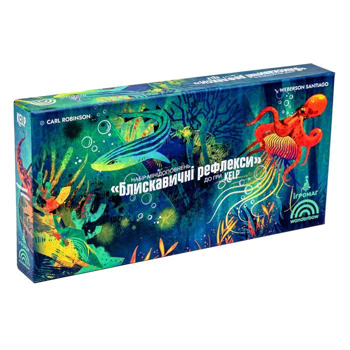 Настольная игра Ігромаг Kelp. Молниеносные рефлексы (Brilliant Behaviours Mini Expansion Set) (укр.) (8090)