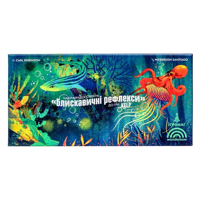 Настольная игра Ігромаг Kelp. Молниеносные рефлексы (Brilliant Behaviours Mini Expansion Set) (укр.) (8090) изображение 4