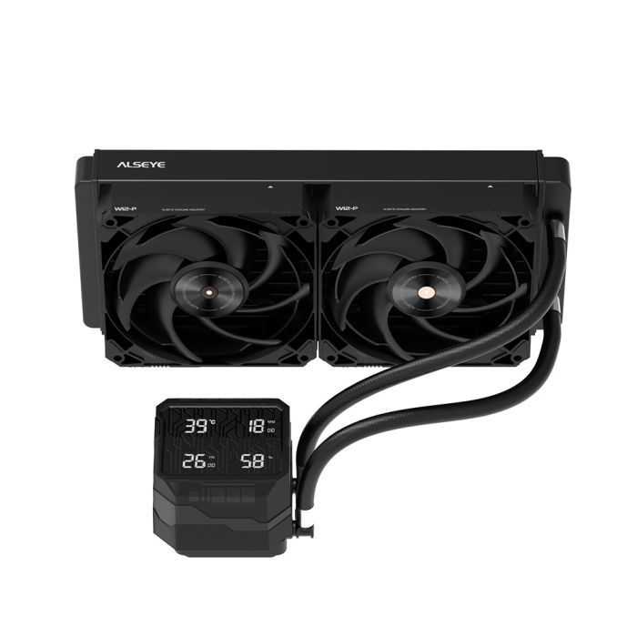 Система жидкостного охлаждения Alseye Q240 Plus(Black) (AS.02.11.0021) изображение 4