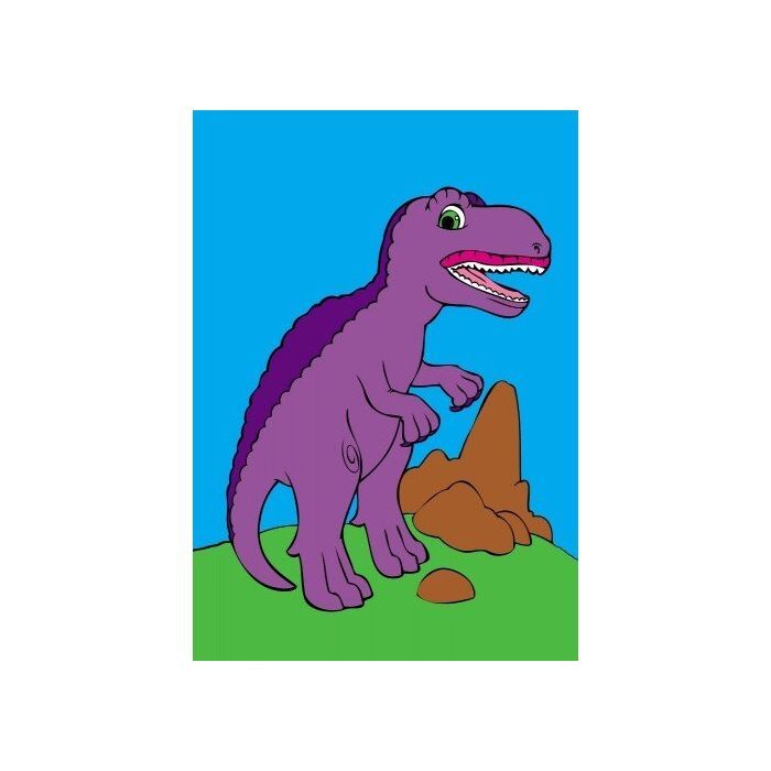 Книга Подивись і розфарбуй. Динозаврики Ранок (9789667480240) зображення 5