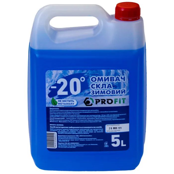 Омыватель автомобильный Profit SCREENWASH -20 5L