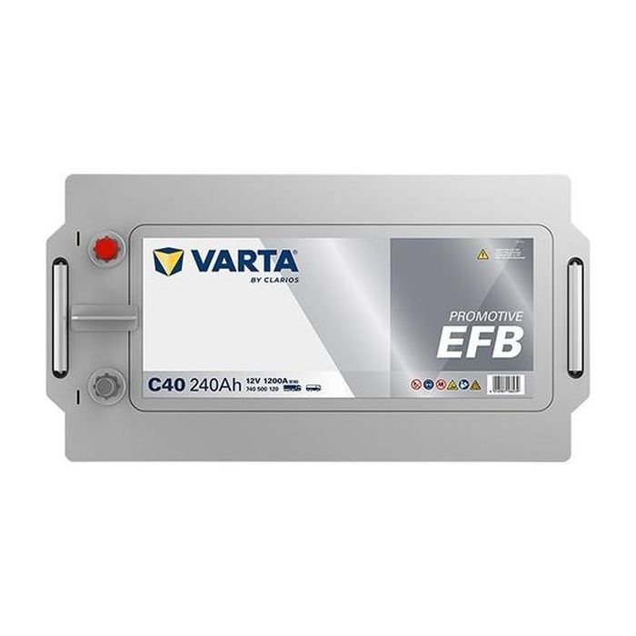Акумулятор автомобільний Varta ProMotive EFB 240Ah бокова(+/-) (1200EN) C40 (740500120) зображення 2