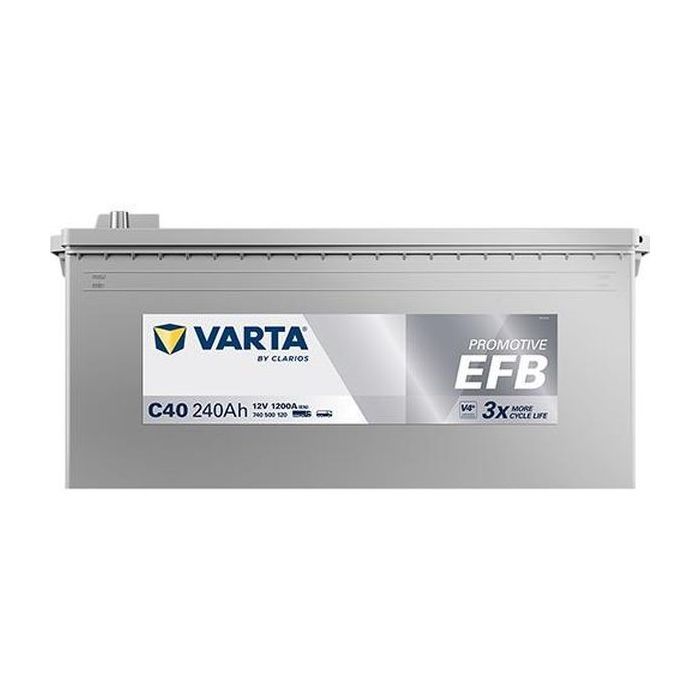 Акумулятор автомобільний Varta ProMotive EFB 240Ah бокова(+/-) (1200EN) C40 (740500120) зображення 3