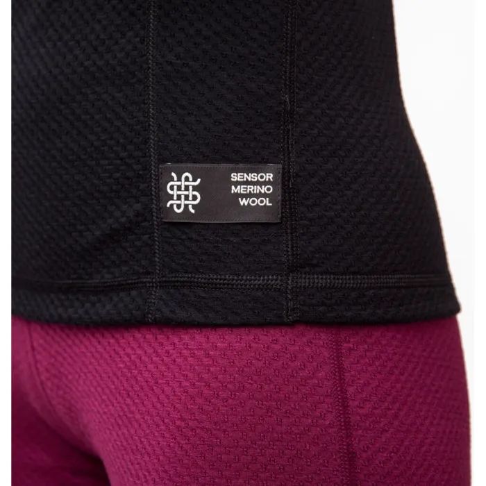 Термокофта Sensor Merino DF LS 15100029, SW11M-black-S (SW11M-black-S) изображение 5