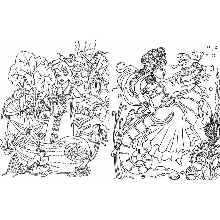 Книга Велика книга розмальовок. Принцеси Ранок (9789667617752) изображение 3