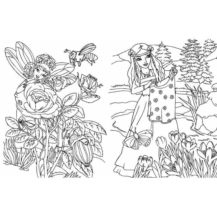 Книга Велика книга розмальовок. Принцеси Ранок (9789667617752) изображение 4