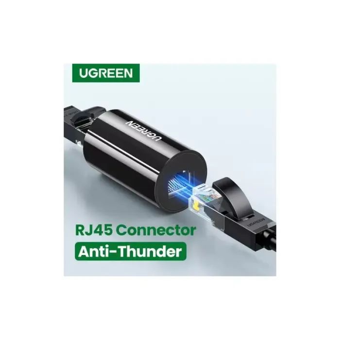Зрощувач RJ-45 NW116 Ethernet Connector Black Ugreen (30837) зображення 2