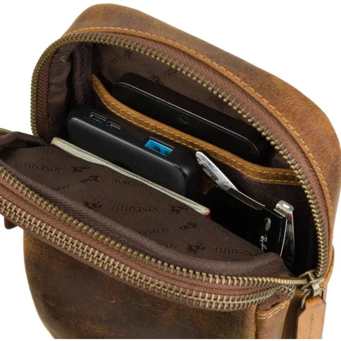 Сумка Visconti S42 Jamie Hunter Tan (S42 OIL TAN) изображение 6