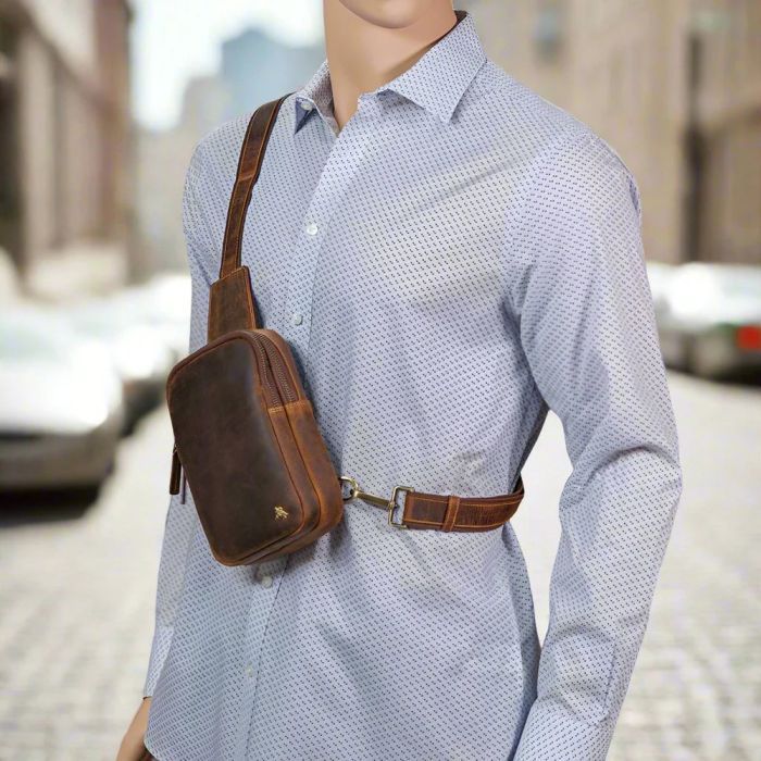 Сумка Visconti S42 Jamie Hunter Tan (S42 OIL TAN) изображение 8