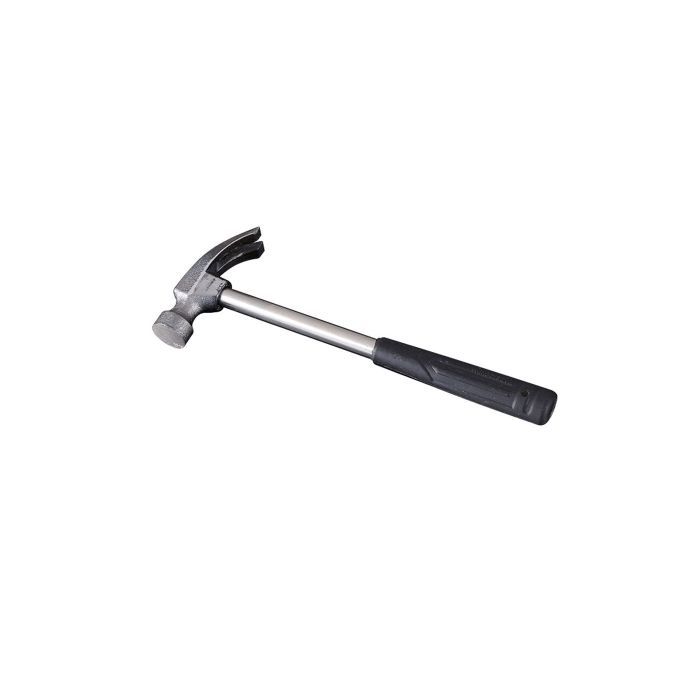 Молоток Voltronic с гвоздодером 190 мм, кованный, прорезиненная ручка, Black (FM-MM+G/190-B)