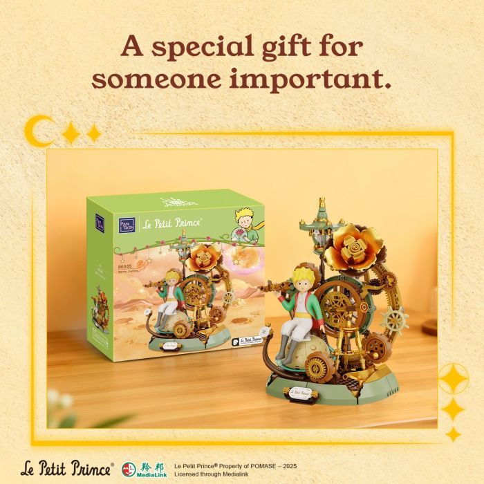 Конструктор Pantasy Le Petit Prince Звездное путешестви (86335) изображение 5