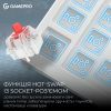 Клавиатура GamePro Asgard Drakkar Keychron Super Red Switch Wireless/Bluetooth/USB UA White (MK305WH) изображение 10