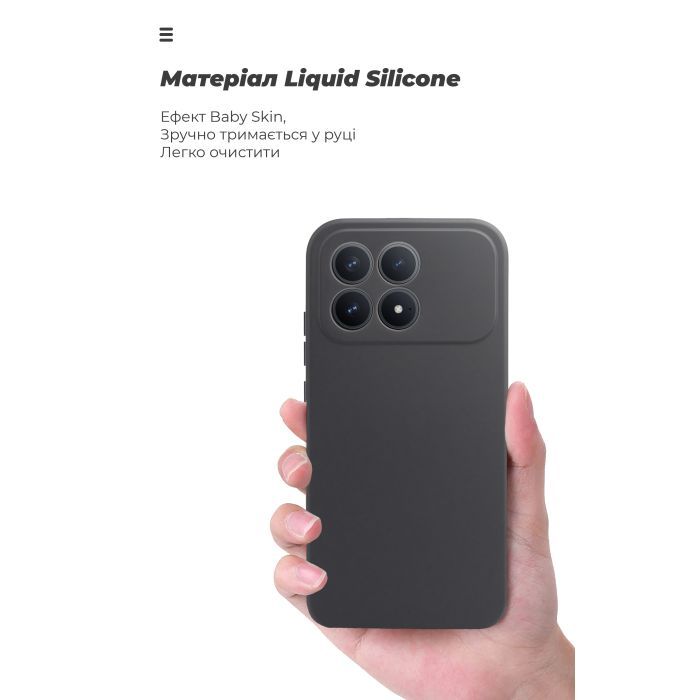 Чехол для мобильного телефона Armorstandart ICON Xiaomi Poco F8 Pro Camera cover Dark Green (ARM89435) изображение 7
