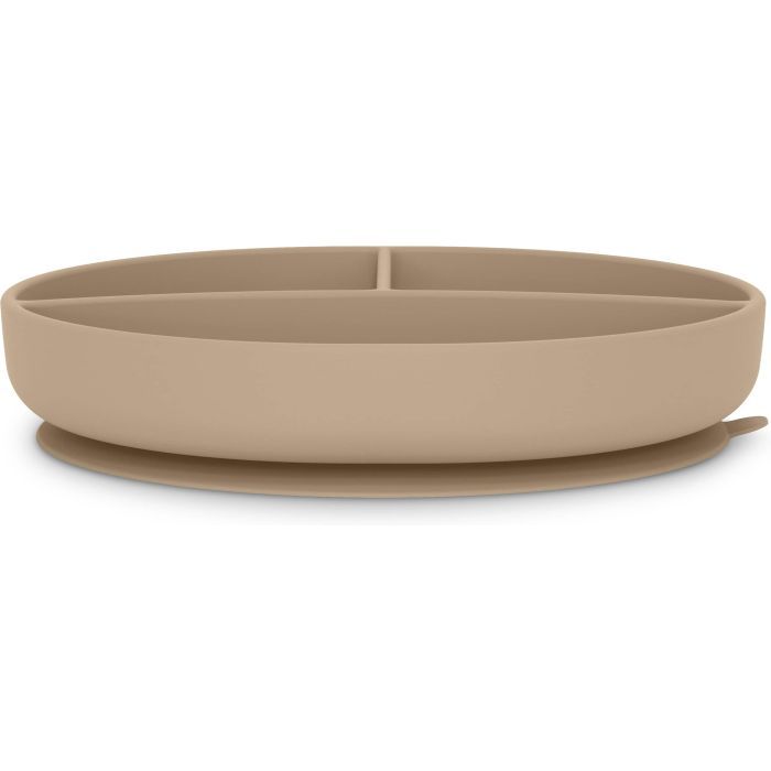 Тарілка дитяча Suavinex Colour Essence силіконова для вводу прикорму на 3 секції, +6 міс. зелена (402915) зображення 2