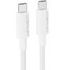 Дата кабель USB-C to USB-C 1.2m 3A white Acefast (6974316284253)