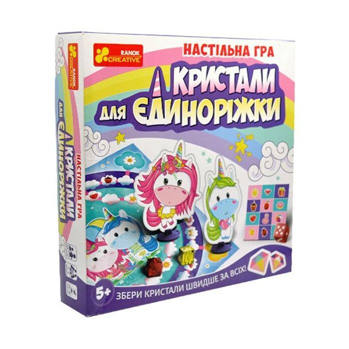 Настольная игра Ранок Кристаллы для единорожки (4823076144111)