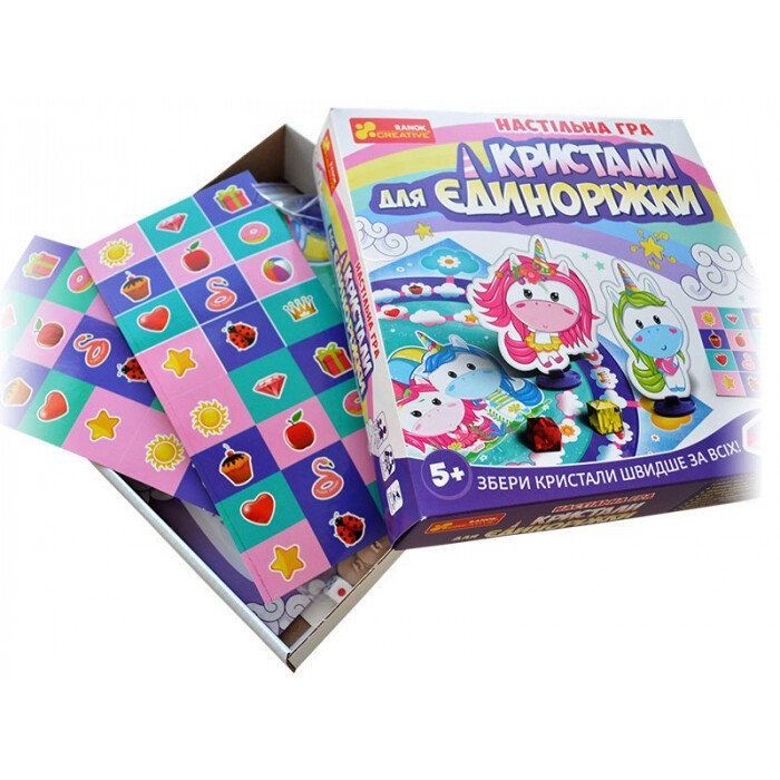 Настольная игра Ранок Кристаллы для единорожки (4823076144111) изображение 4