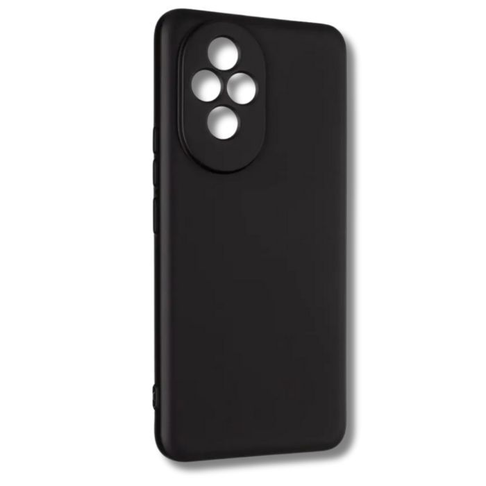Чохол до мобільного телефона BeCover silicone Honor 200 Black (714942) зображення 3
