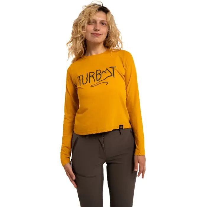 Лонгслив Turbat Magic Logo LS Wmn golden yellow - S - жовтий (012.004.5550)
