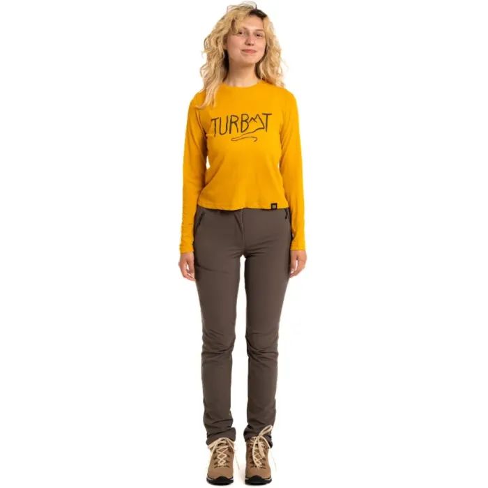 Лонгслив Turbat Magic Logo LS Wmn golden yellow - S - жовтий (012.004.5550) изображение 2